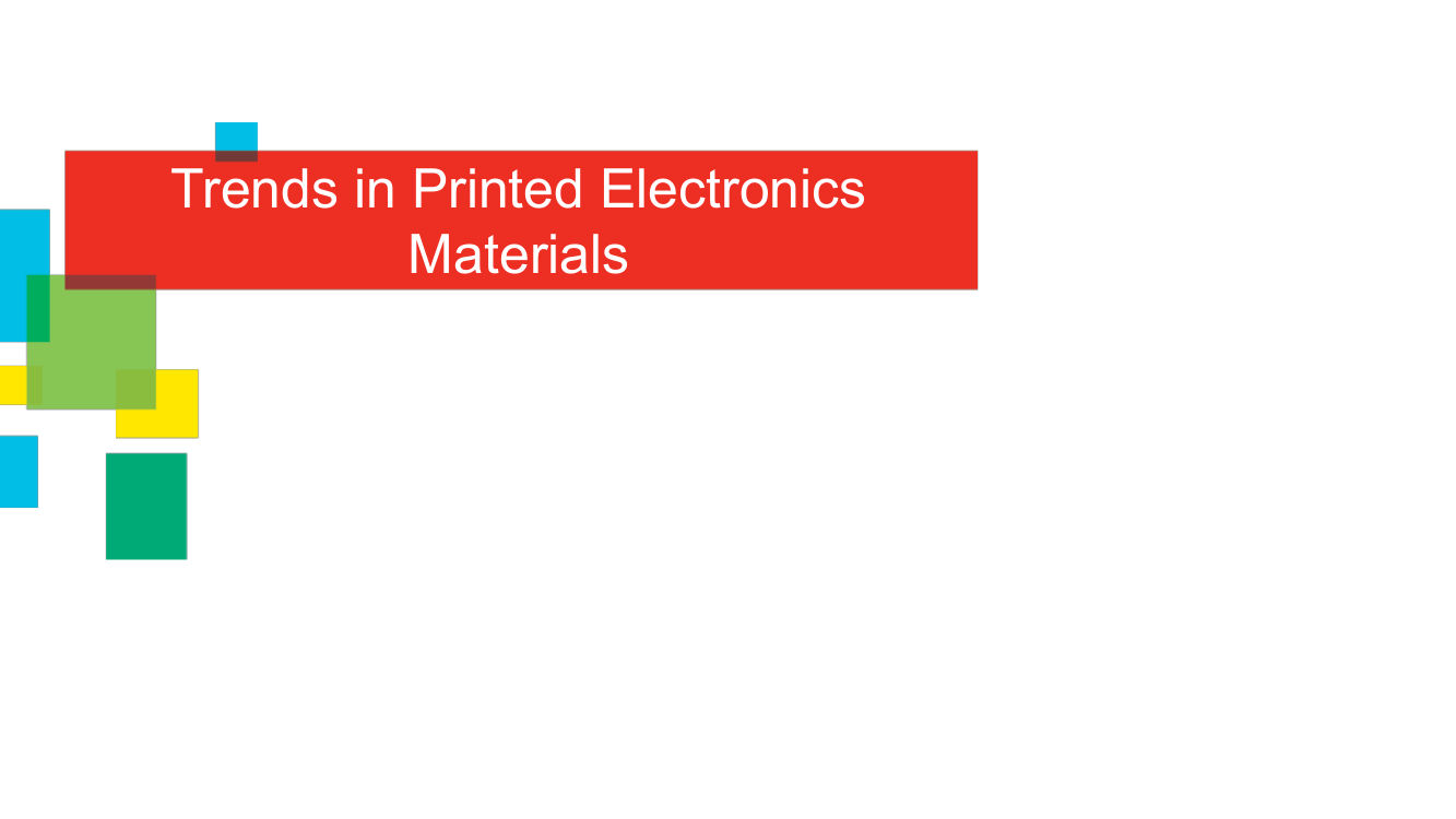 Printed Electronics in Human Machine Interface - SERVILAN